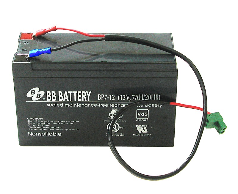 Battery with Connection Cable 12 Volt