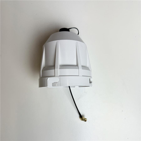 All-in-One top cap with external antenna