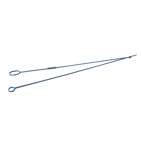 Access tube cleaning tool rag