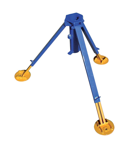 Access tube installation tripod